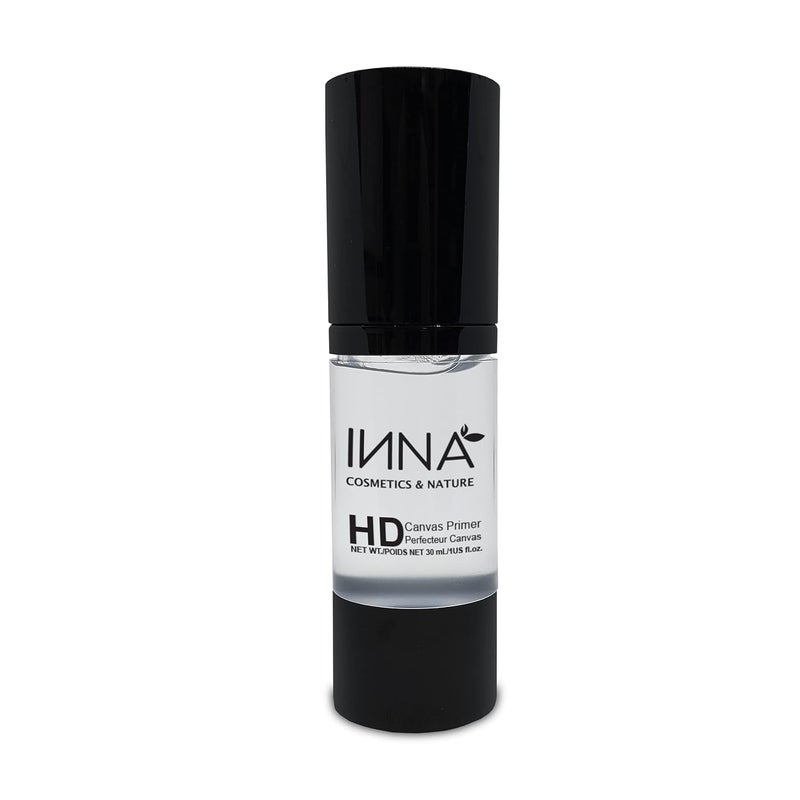 Inna Cosmetics  Nature  HD Canvas Primer vegan gluten free paraben freeoilfree crueltyfree Siliconefree Made in Canada 30ml Clear CPPCPIM9
