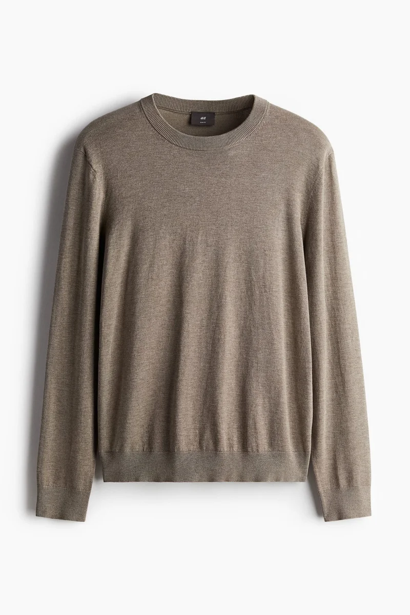 H&M Slim Fit Fine-knit jumper