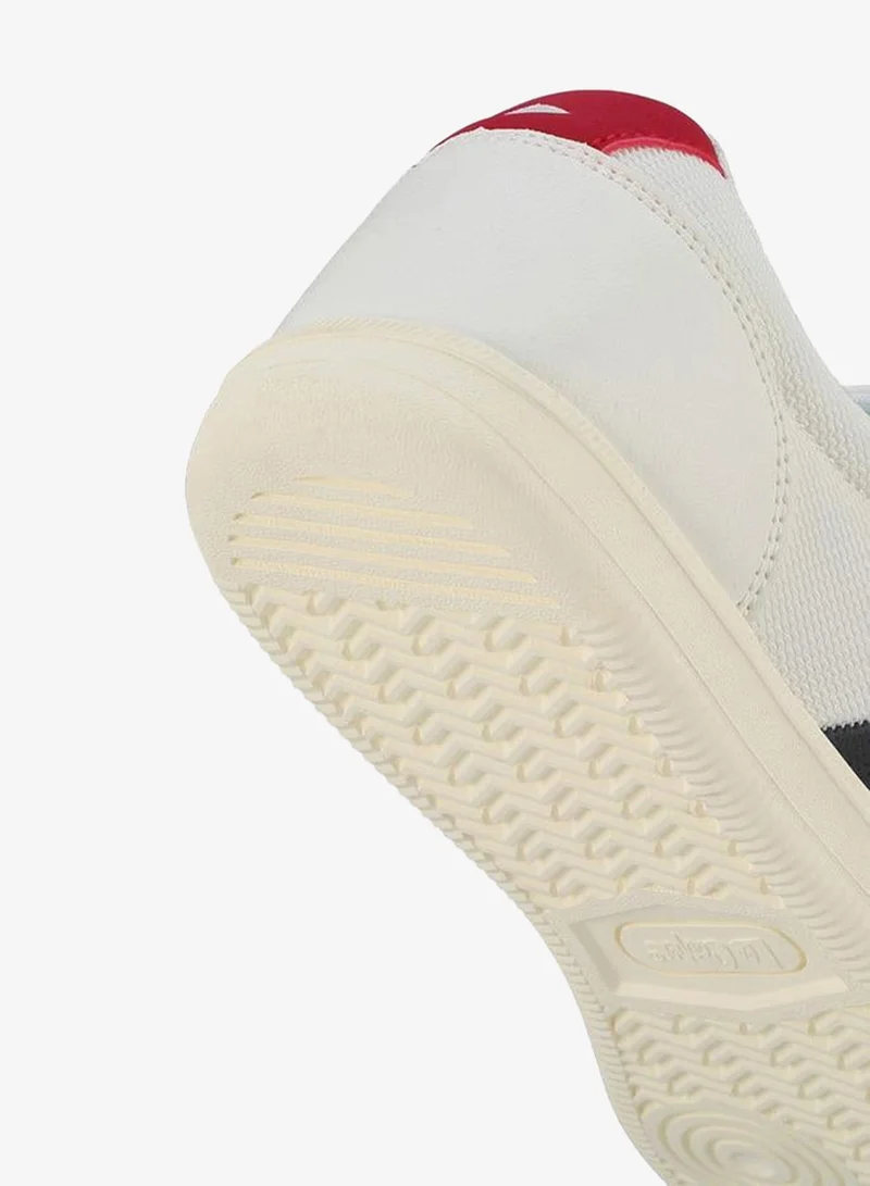 Lee Cooper WHITE Women Panelled Lace-Up Sneakers for Women | Best Price UAE