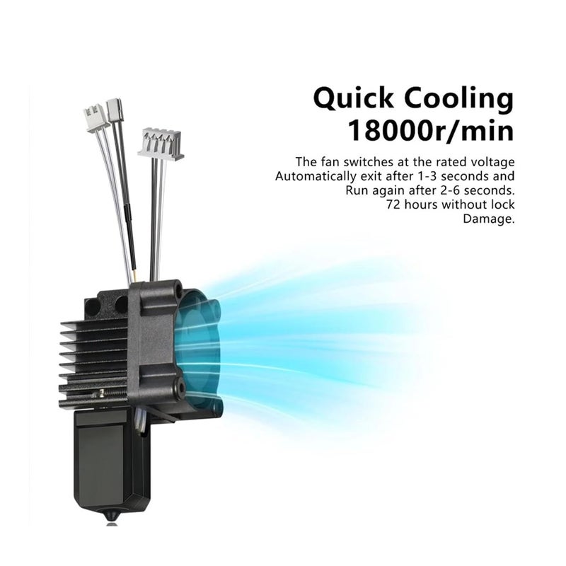 Practical design alternatives WALFRONT Integrated Nozzle Hardened Steel Hotend Cooling Fan Kit for Lab X1 3D Printer PLA ABS PETG TPU PC Extruder Heating Block Replacement (0.4mm) All user group compatible Simple multifunctional build Local trackable shipment Gulf climate fit Long use oriented quality Room to room portable Demand-based stock planning Moisture wear upgraded quality Easy lifting build Consistent steady quality Global simple assemble options Multi-price design picks All-round applied quality Classic design alternatives Major city pickup option Non sticky surface Local inventory listed item Multi-use well optimized build Stable inert material Surface safe General standard compliant quality Quick available purchase options Chemical free Gulf market trial optimized design - Image 2