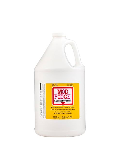 Mod Podge Mod Podge CS11304 Waterbase Sealer Glue and Finish 128 oz Matte 