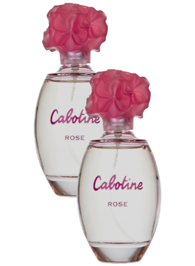 بارفومز جريس 2 قطع عطر كابوتين روز للنساء 100 مل - Image 1