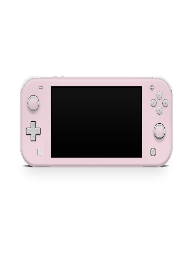 Tacky Design Solid Color Skin Compatible with Nintendo Switch Lite Skin Wrap, Minimalist Solid Skin for Nintendo Switch Lite Cover, Premium Vinyl 3M Full Wrap Decal. (Pastel Rose) - Image 3