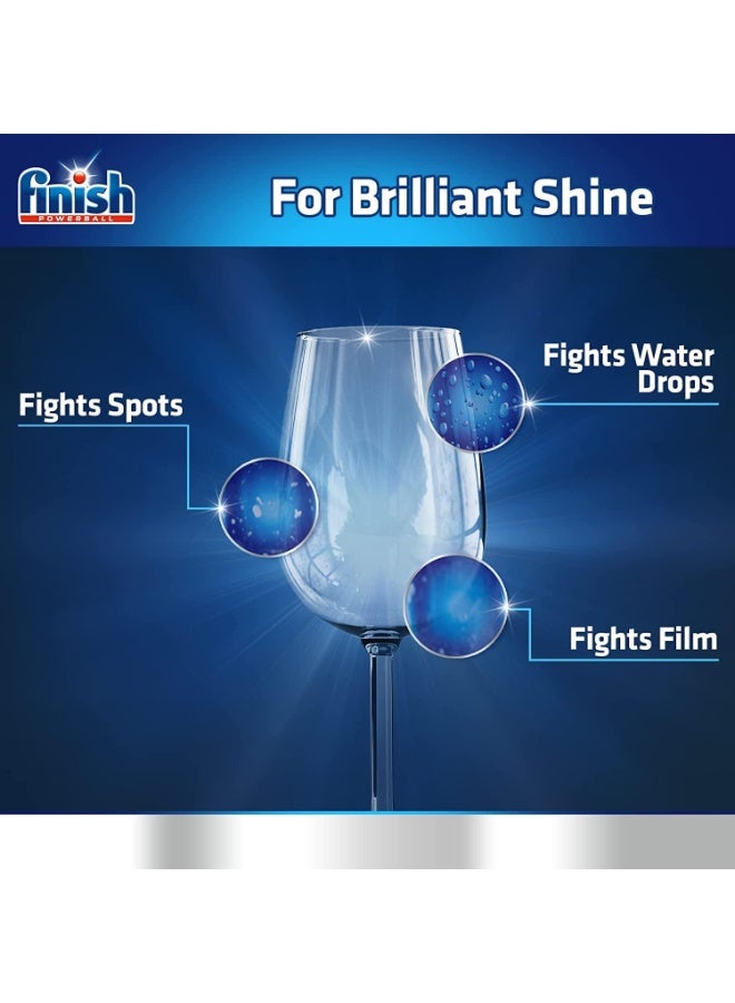 فنيش وداعاً للبقع المائية! عرض 2x مساعد الشطف Finish Rinse Aid لنتائج لامعة - Image 3