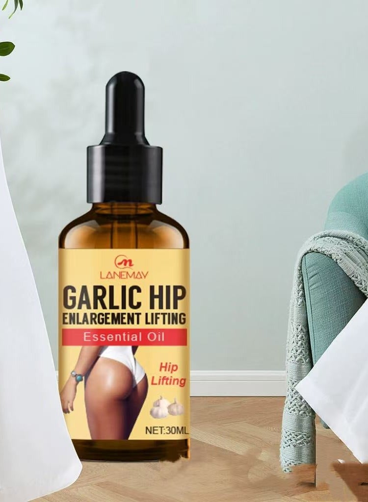LANEMAY Hip Essential Oil Butt Enhancement Massage Oil Firming and Lifting Body Curve Natural Plant-Based Hip Care Oil - Image 1