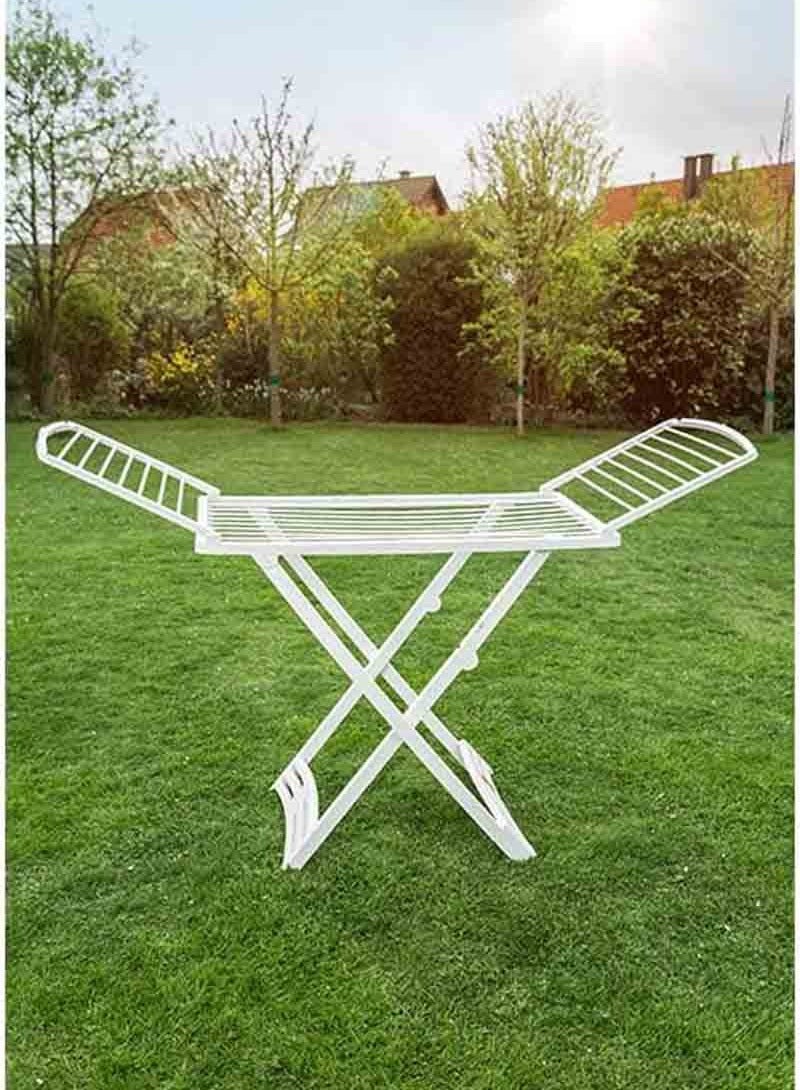 TETRA MAKS Tetra Max White Indoor Clothes Drying Rack Foldable 180*109cm - Image 1