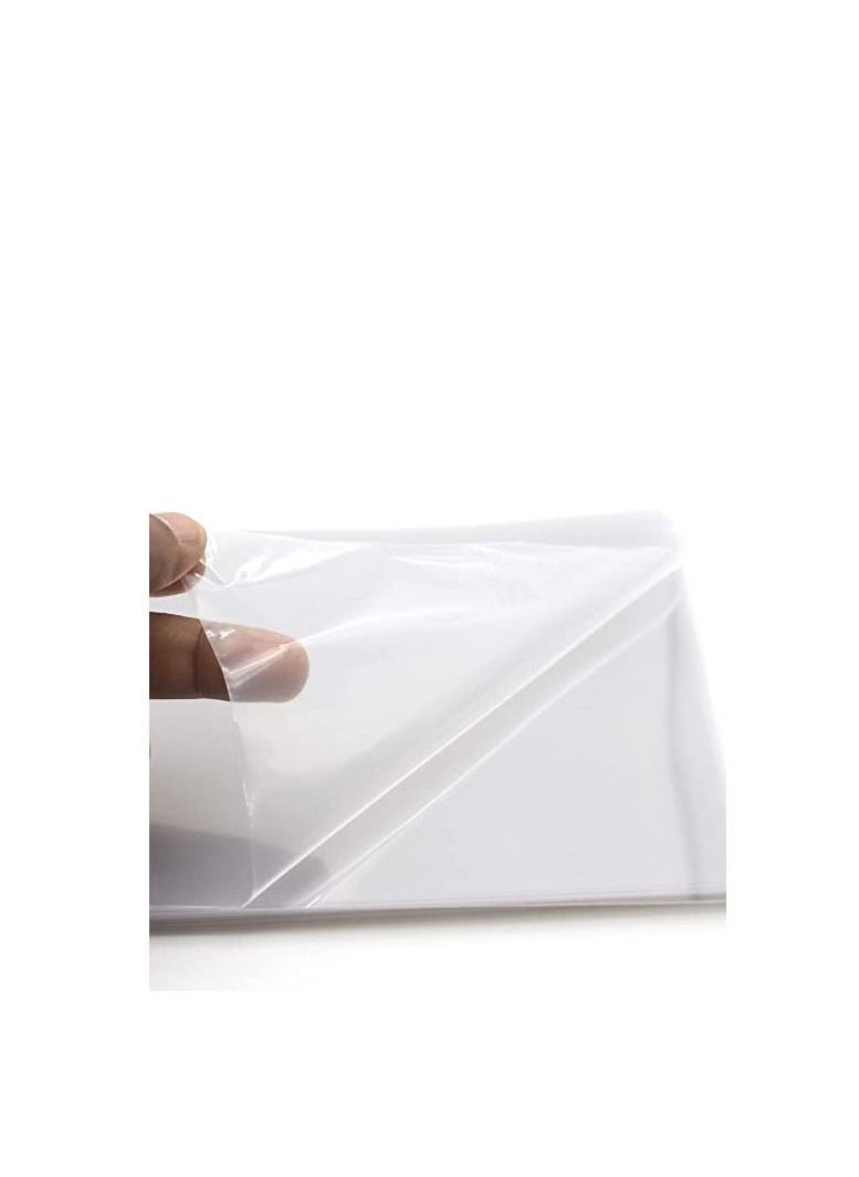 Terabyte Clear Plastic Binding Sheet A4 20Pcs, Transparent PVC Clear Plastic Thick Paper 380Micron Thickness  - Image 2