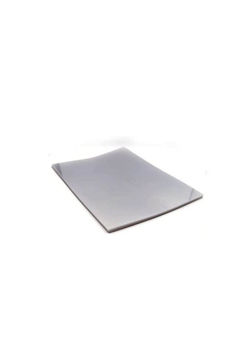 Terabyte Clear Plastic Binding Sheet A4 20Pcs, Transparent PVC Clear Plastic Thick Paper 380Micron Thickness  - Image 1