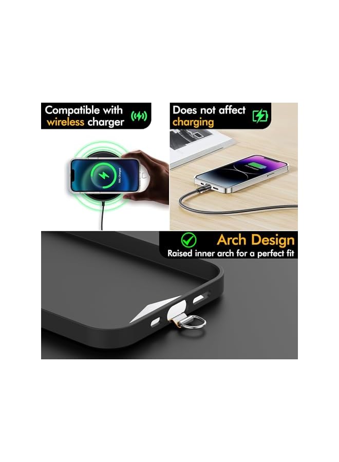 Green Tiger Phone Tether Tab for iPhone, 360 Degrees Multi -directional Rotation Wheels, 4 Pack Metal Phone Lanyard Tab, Phone Lanyard Tabs Phone Strap Replacement Part for All Full Coverage Phone Cases - Image 2