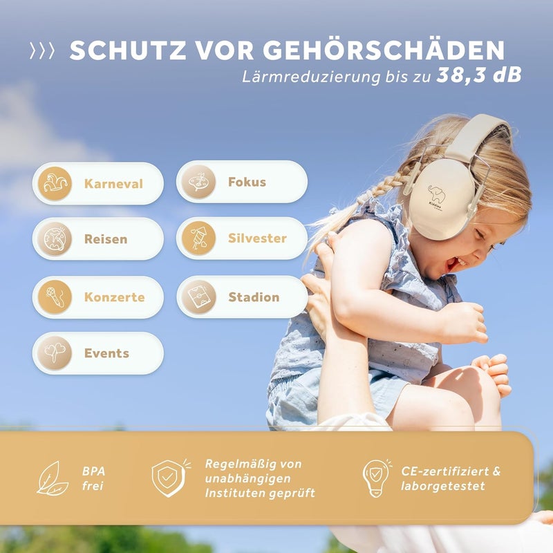 Schallwerk ® Noise Protection Headphones for Kids – Ear Protection for Kids, Toddlers, and Babies - Image 2