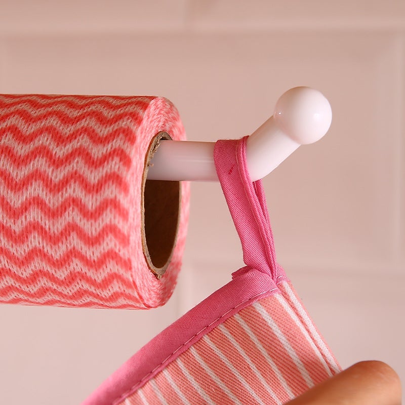 Punch-Free Kitchen Tissue Holder – PP Roll Paper Storage Rack - Image 5