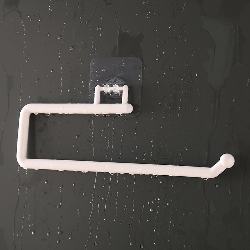 Punch-Free Kitchen Tissue Holder – PP Roll Paper Storage Rack - Image 4