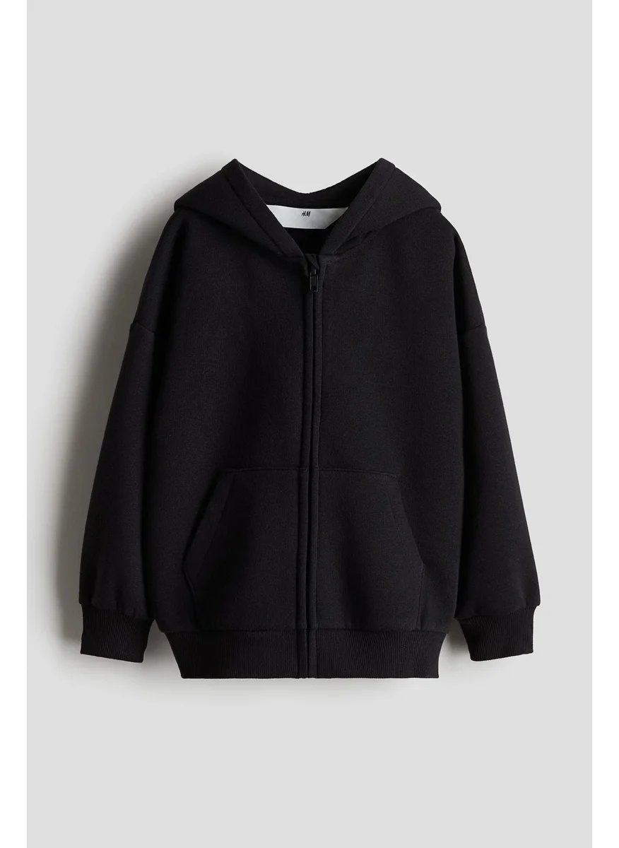 H&M Oversized Zip-Through Hoodie