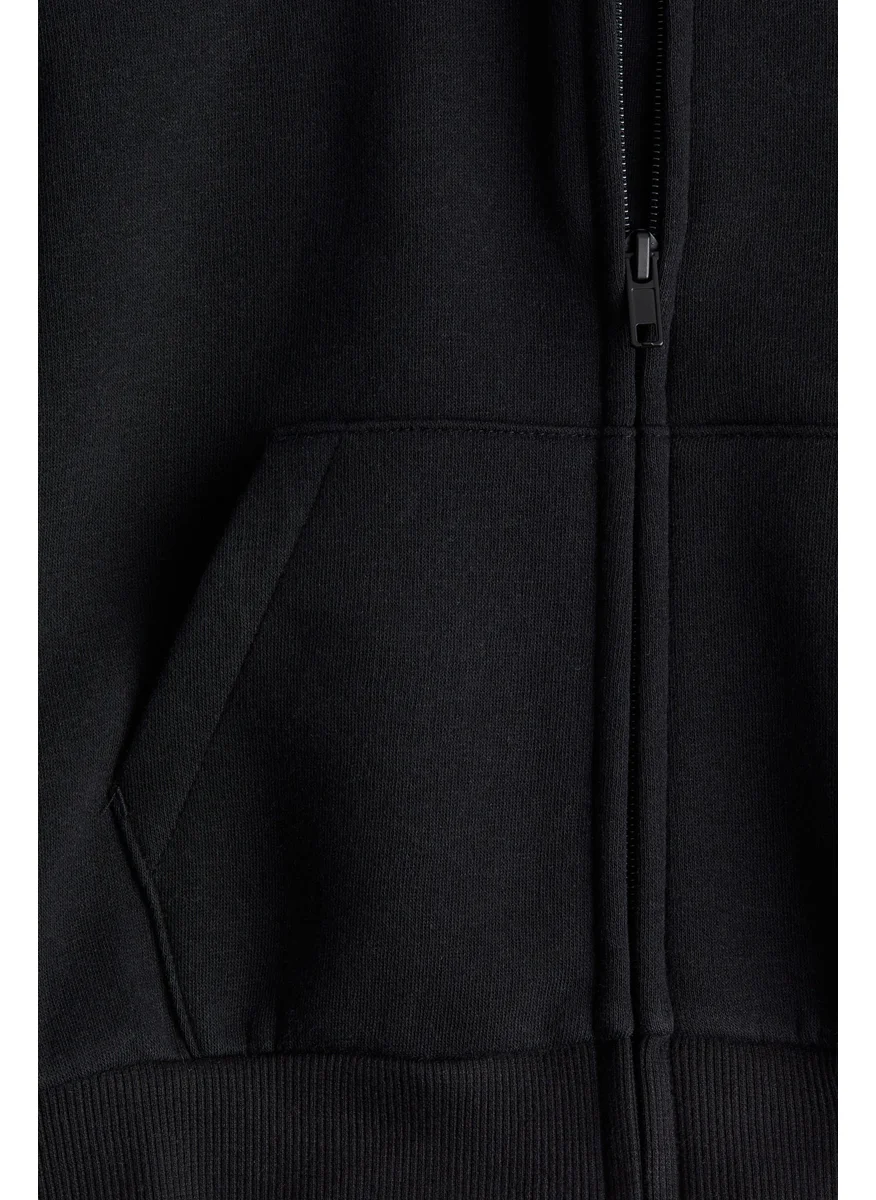 اتش اند ام Oversized Zip-Through Hoodie