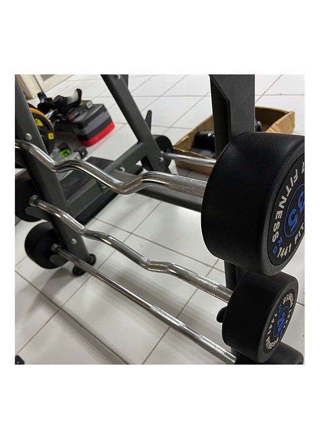 40 KG Fixed Weight Curl Barbell