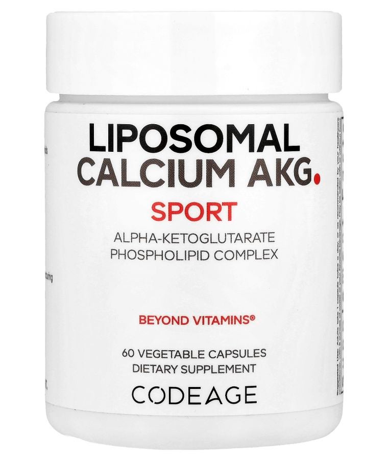 Codeage Liposomal Calcium AKG 700 mg 60 Vegetable Capsules