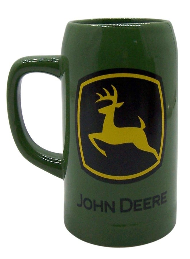 John Deere Licensed Green Stoneware 17 Ounce Mug (Trademark Logo) - Image 2