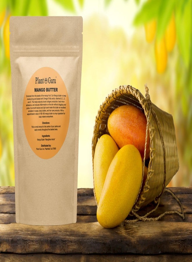 Plant Guru Shea, Mango and Cocoa Butter 8 oz. Bars Variety Bundle Pack - 100% Pure Natural Unrefined - Ideal Moisturizer For Dry Skin, Body, Face And Hair Growth. Great For DIY Soap and Lip Balm Making. - Image 4