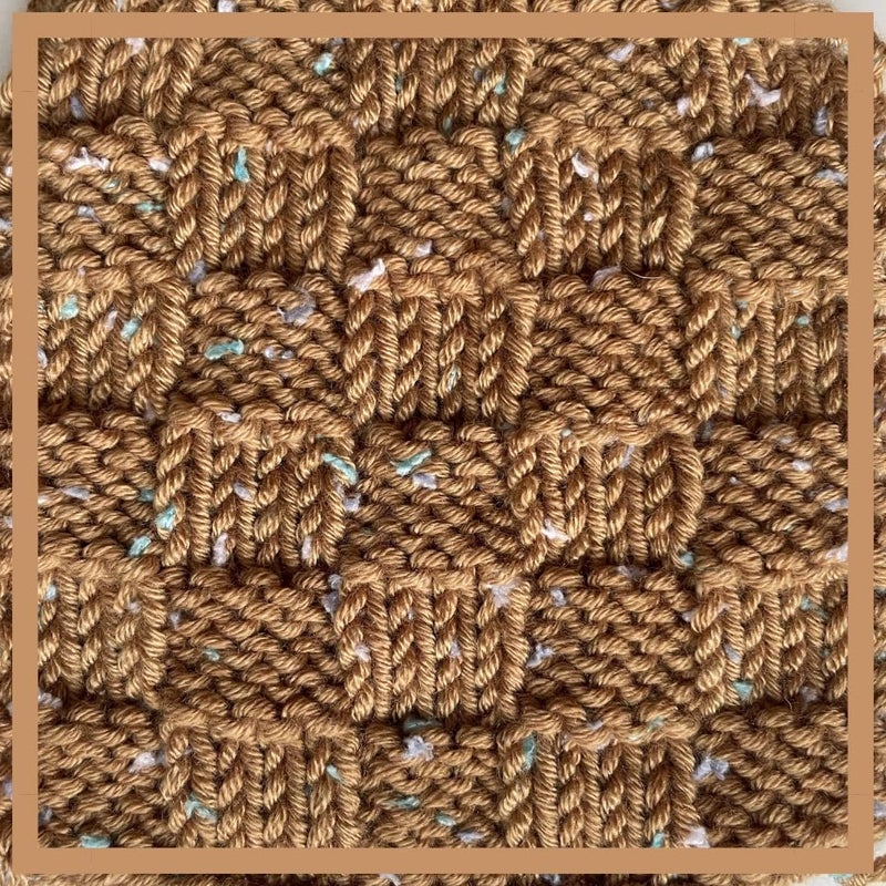 KnitPal Tweed Twinkles Soft Baby Yarn for Crocheting, 8-Pack (696Yds / 400G), Free Patterns - Acrylic Baby Blanket Knitting Yarn with Flecks - Size 3 DK Light Worsted Weight - Golden Brown - Image 5