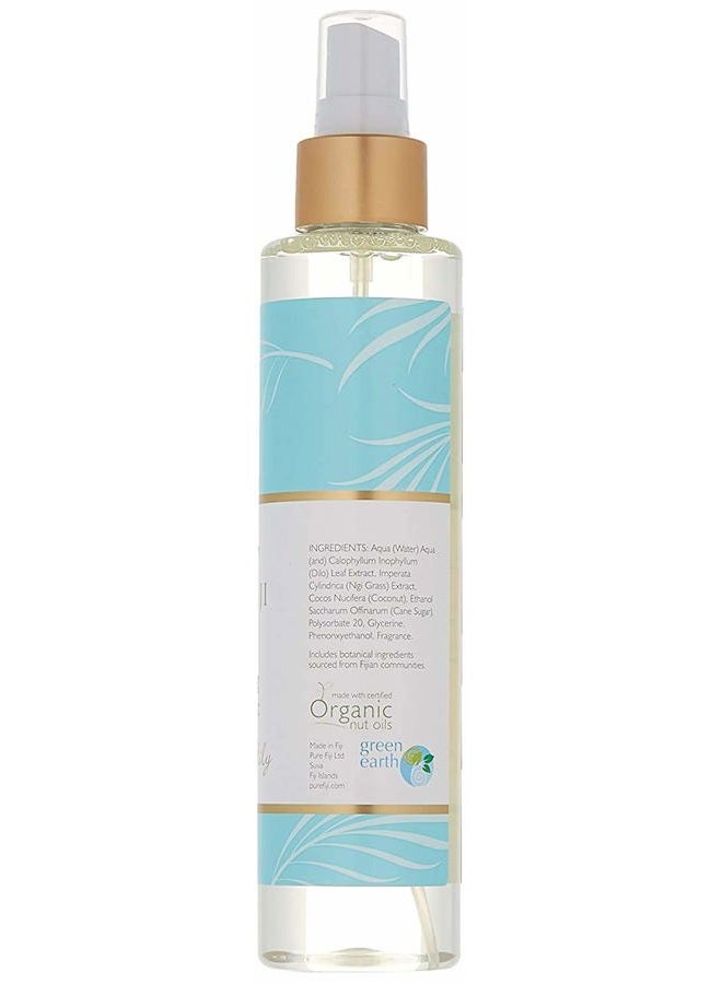 Pure Fiji رذاذ زيت الجسم المرطب - زيت الجسم المرطب بعد الاستحمام - مرطب للشعر ورذاذ للجسم مع فيتامين E، زنجبيل أبيض، 7 أونصات - Image 5