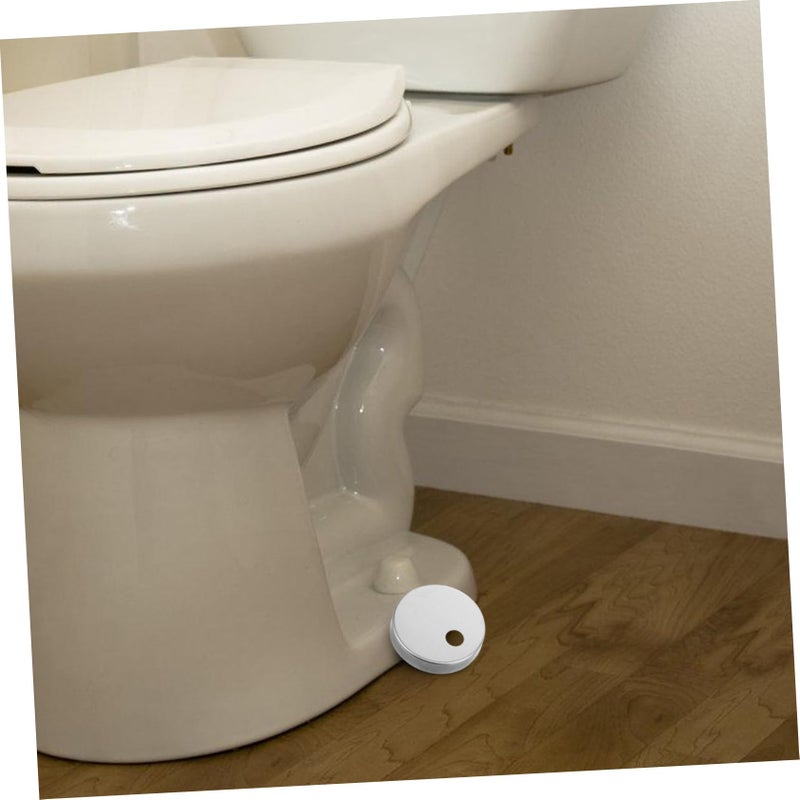 2 Pairs Metal Round Toilet Bolt Caps Decorative Covers Easy Installation Bathroom Accessories - Image 5