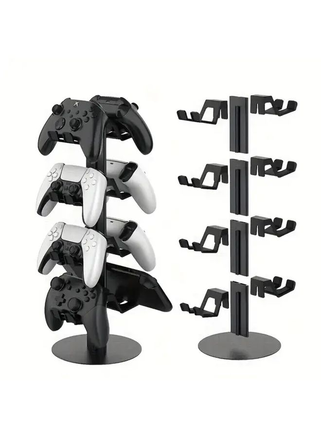 Adjustable Aluminum Controller Stand Model 8012 For Xbox PS5 With Safety Grip And Headphone Holder - Image 3