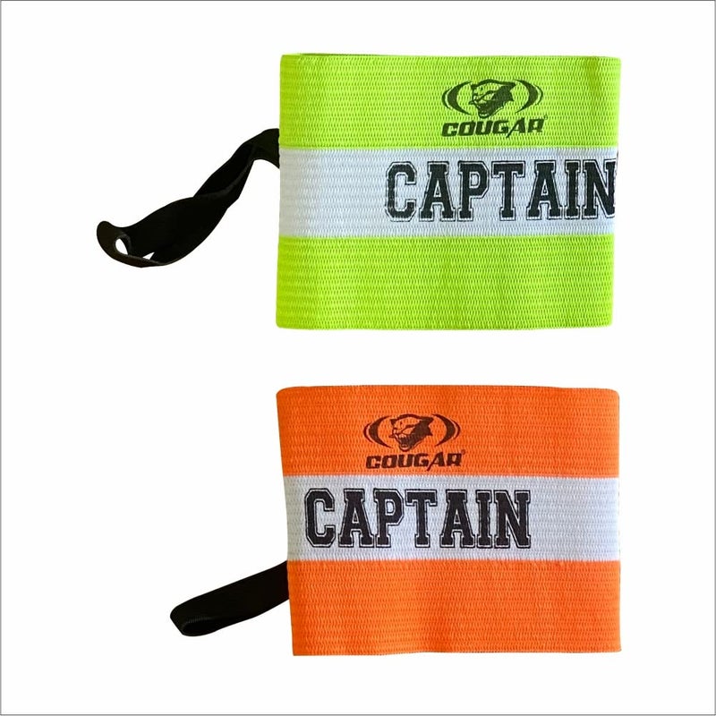Cougar Captain Armband with Velcro for Football Soccer Training, Anti Drop Design for Adult & Youth, Multicolor| Set of 2 | - Image 2