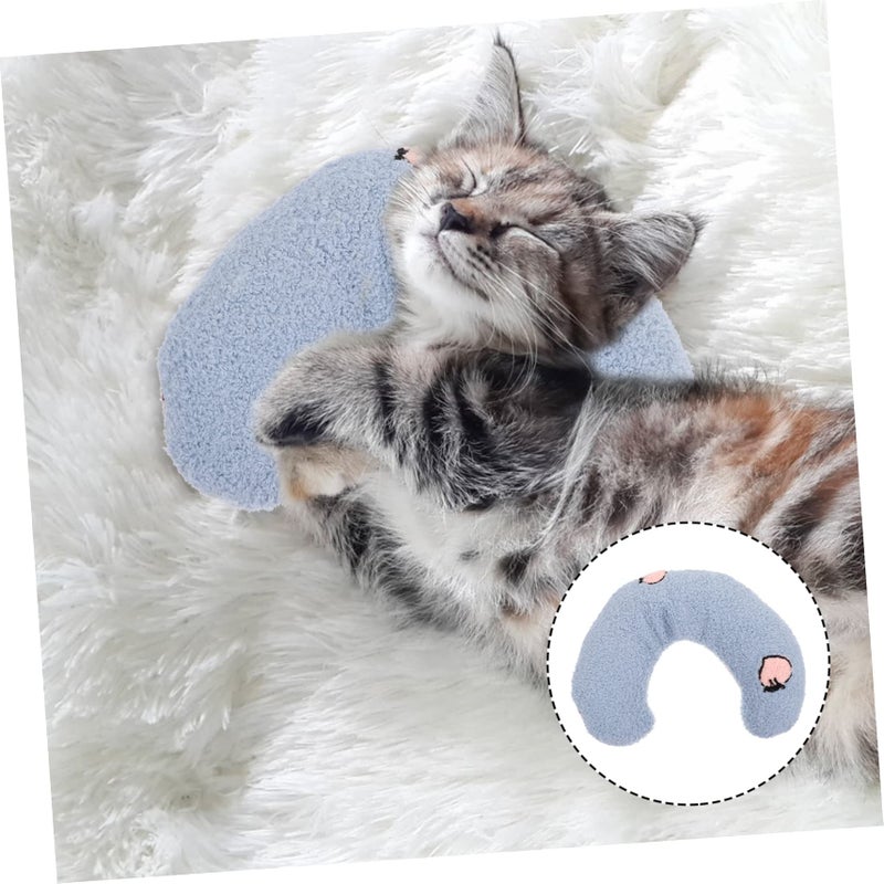 U Shaped Pet Neck Pillow For Cats And Dogs Comfortable Sleeping Cushion For Deep Sleep - Image 4