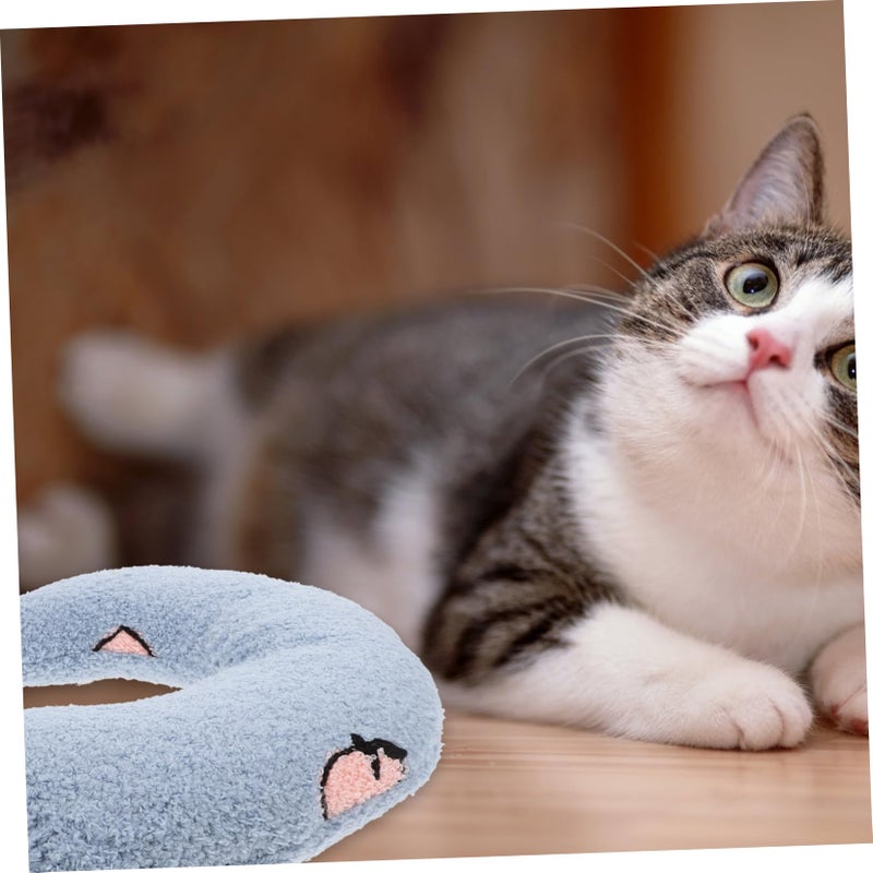 U Shaped Pet Neck Pillow For Cats And Dogs Comfortable Sleeping Cushion For Deep Sleep - Image 5