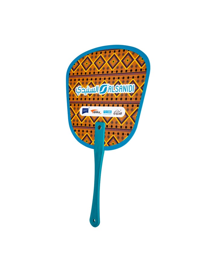 AL SANIDI Plastic blower, Hand fan for grilling, Yellow  - Image 2