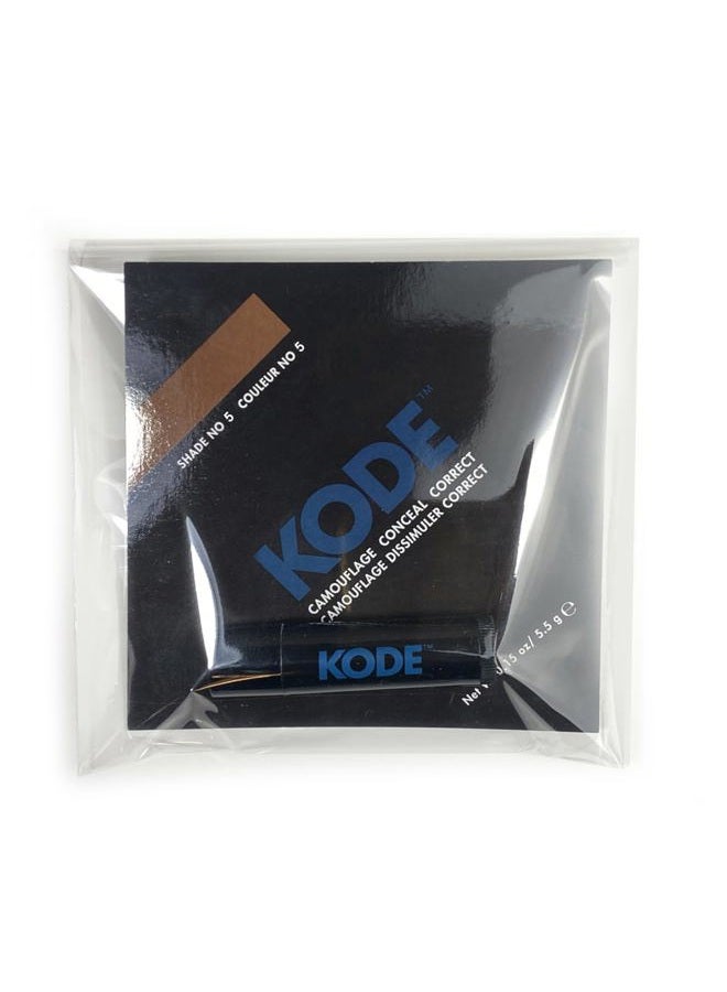 KODE Mens (5 - Darker) - Concealer Stick for Blemish, Acne, Dark Circles, and Scars - Darker - 5ml - Image 5