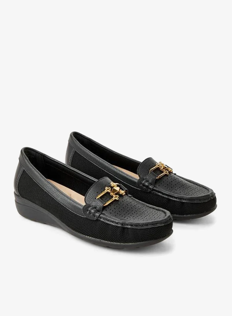 Le Confort Women Perforated Detail Loafers