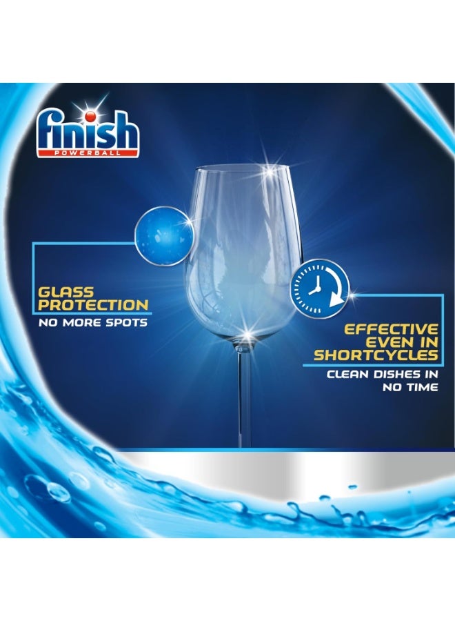 Finish All in One Max Dishwasher Gel 1L Dishwashing Detergent Liquid Fast Dissolving Formula Glass Protection - Image 2