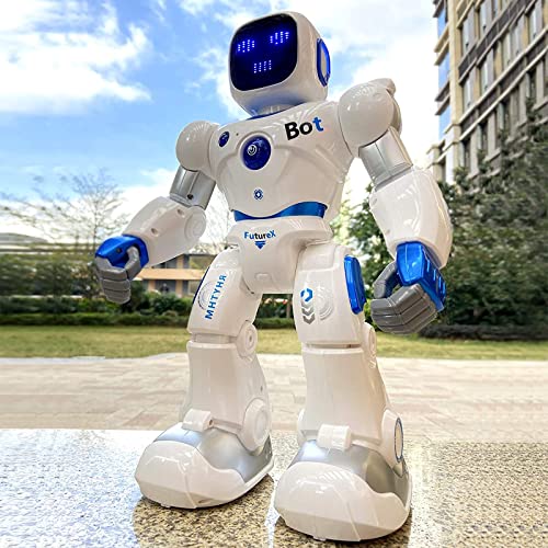 Ruko 1088 Smart Robots for Kids Large Programmable Interactive RC Robot with Voice Control APP Control Present for 4 5 6 7 8 9 Years Old Kids Boys and Girls - Image 1