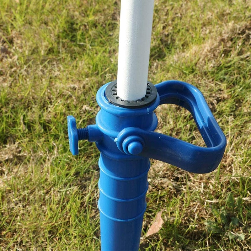 FUNI Parasol Beach Umbrella Sand Anchor, Beach Parasol Stand Base, Prevent your beach umbrella from blowing away by Strong Wind with Handles Portable and Lightweight Easy to Use - Image 3