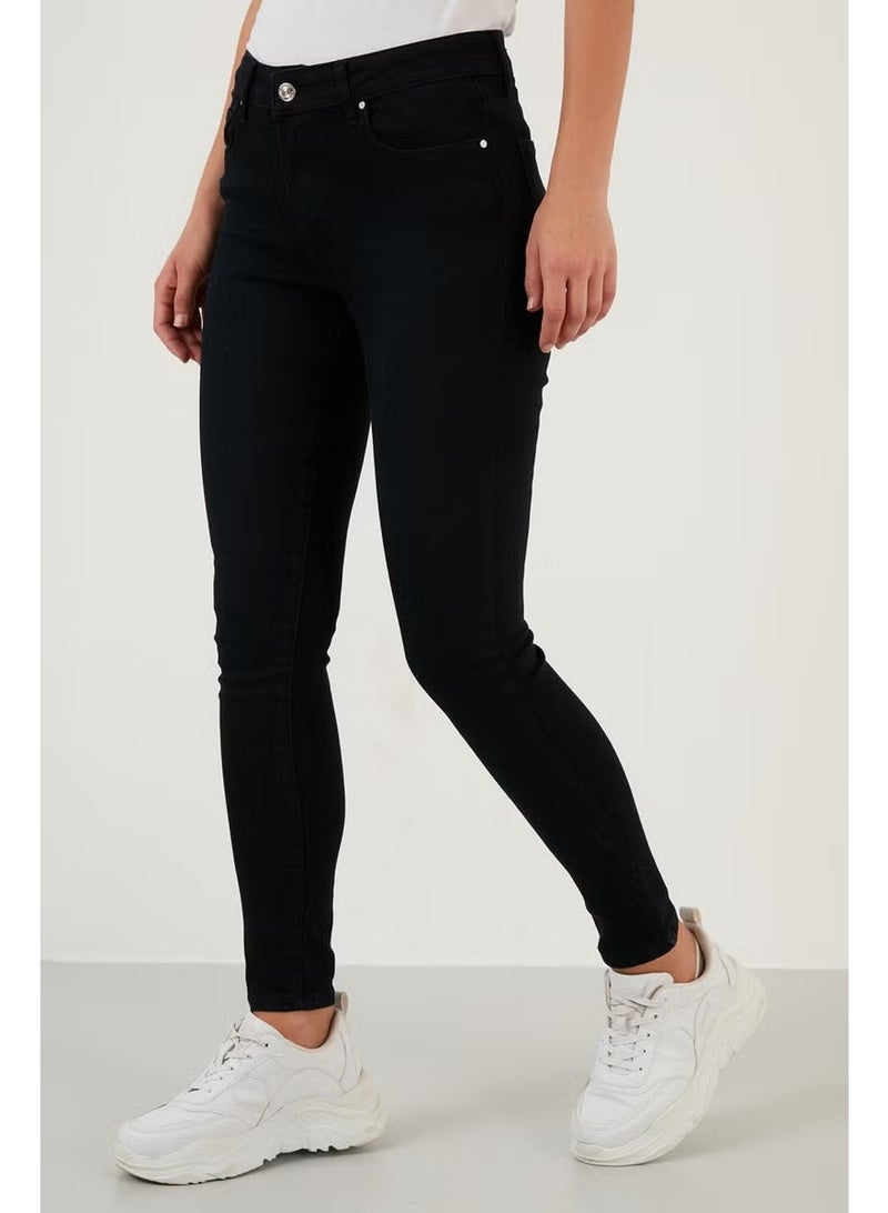 Lela Cotton High Waist Skinny Fit Skinny Jeans Women's Denim Trousers 639ISABEL - Image 5