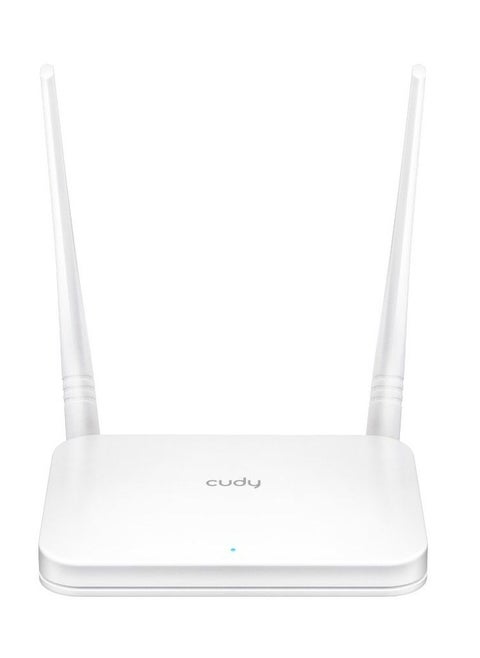 N300 Wi-Fi Router, Chipset MediaTek, 802.11b/g/n,300Mbps at 2.4GHz, 4 × 10/100Mbps Ports, 2 × 5dBi  fixed antennas, WiFi router/AP/ Repeater/WISP Mode, Guest network, WPS, DDNS, VPN Client, IPv6, Cudy  APP