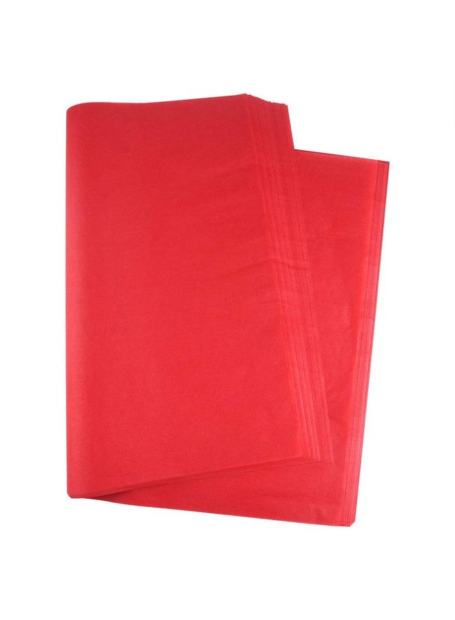 MIAHART 60 Sheets Christmas Tissue Paper 50 * 35cm Christmas Wrapping Paper for DIY and Craft Gift Bags Decorations (Red) - Image 1