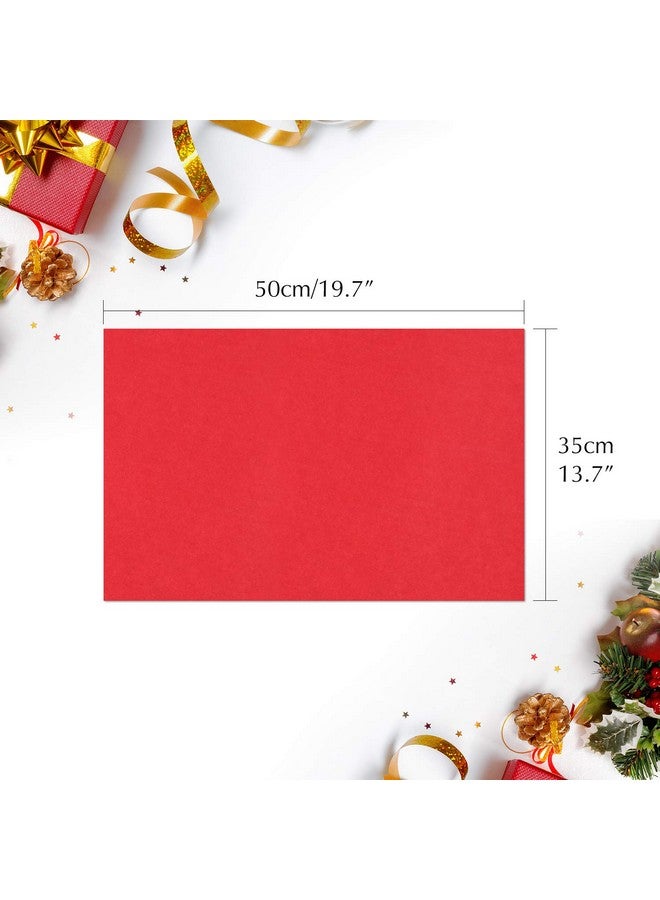 MIAHART 60 Sheets Christmas Tissue Paper 50 * 35cm Christmas Wrapping Paper for DIY and Craft Gift Bags Decorations (Red) - Image 4