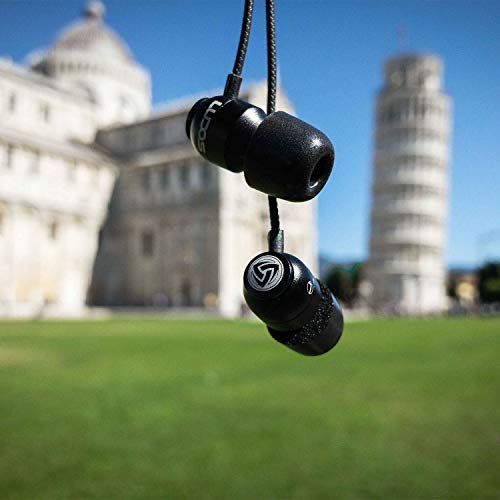 Ludos Clamor Wired Earbuds in-Ear Headphones, 5 Years Warranty, Earphones with Microphone, Noise Isolating Ear Buds for School, Kids, Women, Small Ear - Image 4