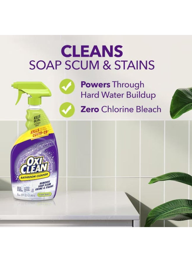 Oxiclean Bathroom Cleaner Fresh Scent 946 ML - Image 3