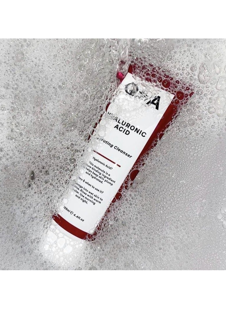 Q+A Hyaluronic Acid Facial Cleanser Hydrates, Cleanses And Smoothes Skin, Instead Of Feeling Dry-125Ml - Image 4