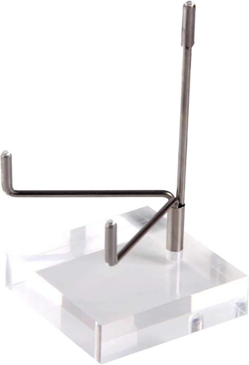 كلاراكو حامل عرض متين من الأكريليك، رف لعرض الأحافير والصخور والبلورات الجيودية القابلة للتحصيل، كبير الحجم - Image 3