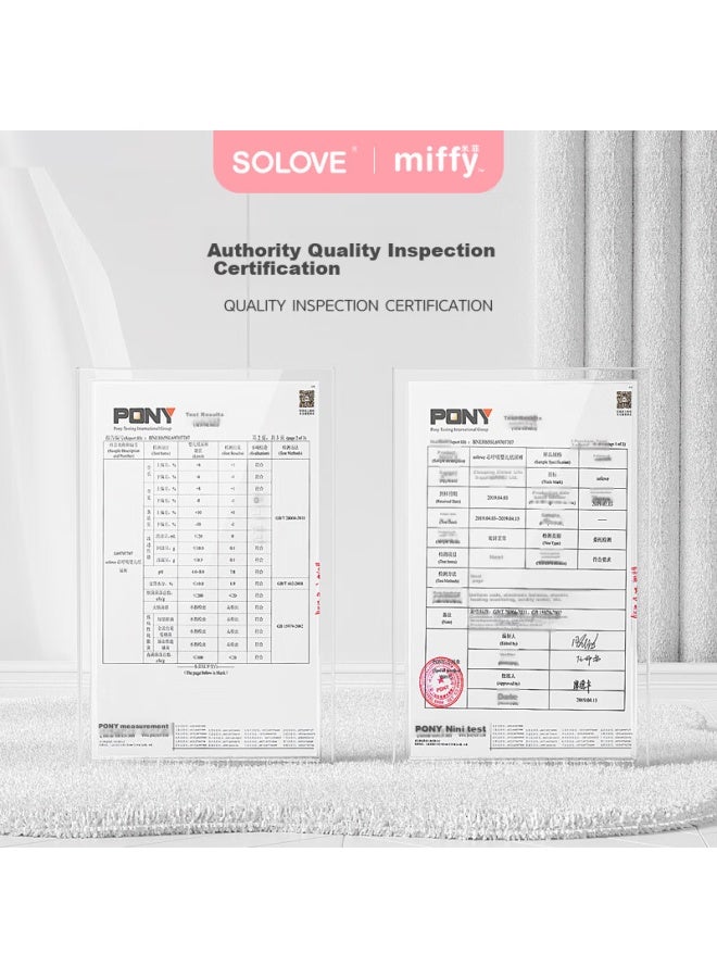 Solove Miffy Core Breathable Pull-up Diapers, Size L, 25 Pieces , Diapers, Soft And Breathable Pull-ups, Single Pack - Image 2