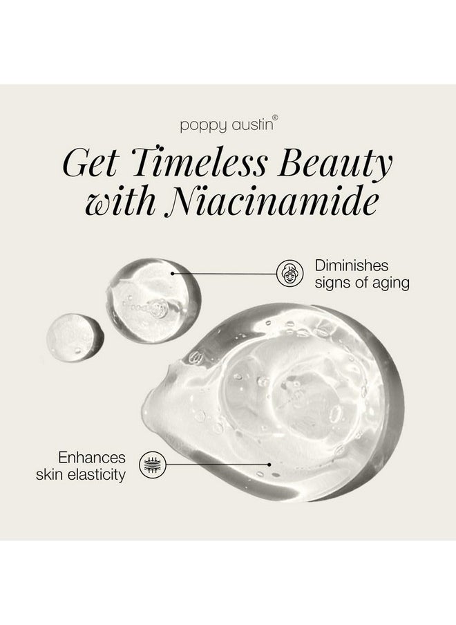 Poppy Austin 96% Snail Mucin Serum with Niacinamide, Snail Serum for Face, Hydrating Serum Snail Mucin Essence Face Serums for Anti Aging Serum (3.34 Fluid Ounces)  - Image 3