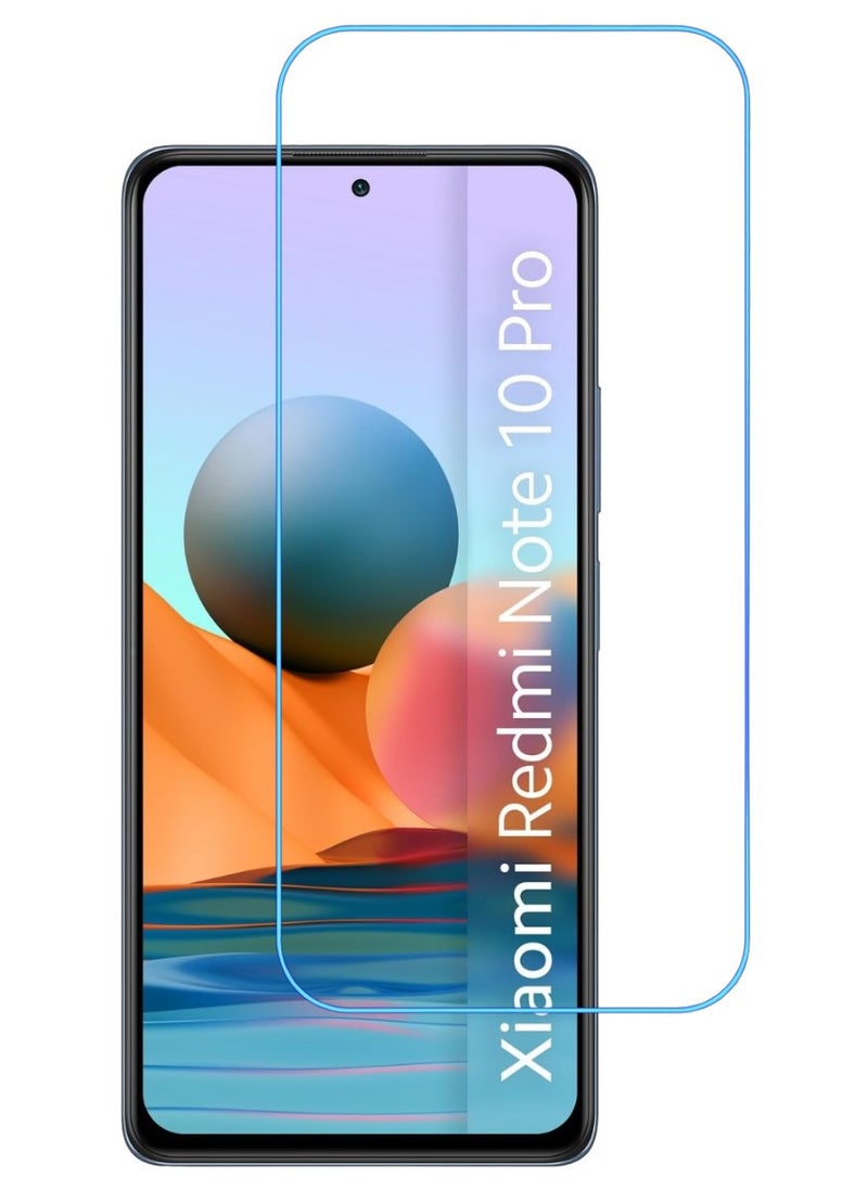 ACLIX Antistatic ESD Dustproof Premium Quality High Definition Clear Tempered Glass Screen Protector Designed For Xiaomi Redmi Note 10 Pro - Image 1