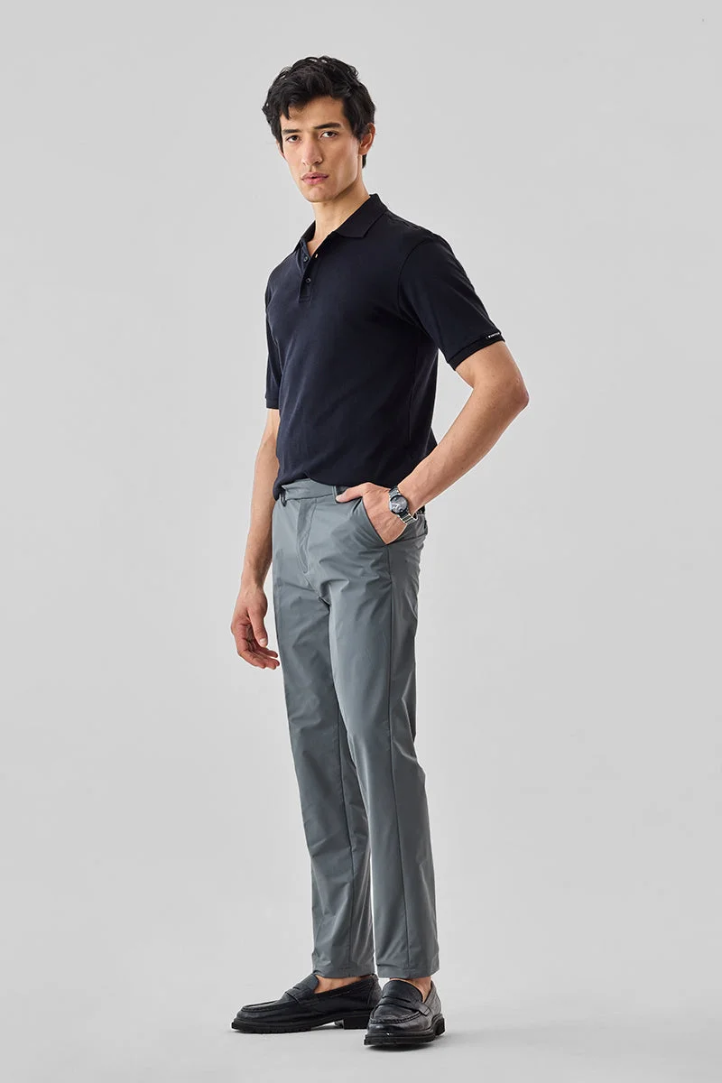 SNITCH تشينو بقصة ضيقة مطاطية % إيلاستومولتيستر