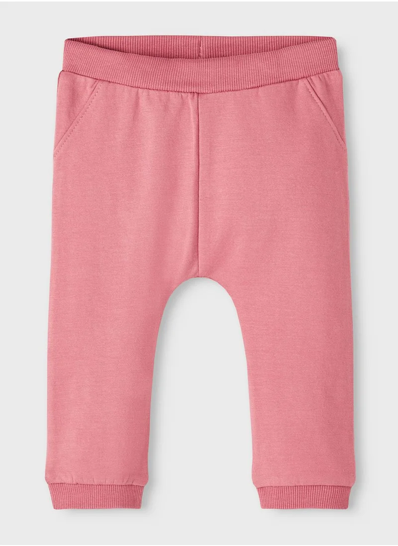 NAME IT Infant 2 Pack Assorted Cuffed Sweatpants