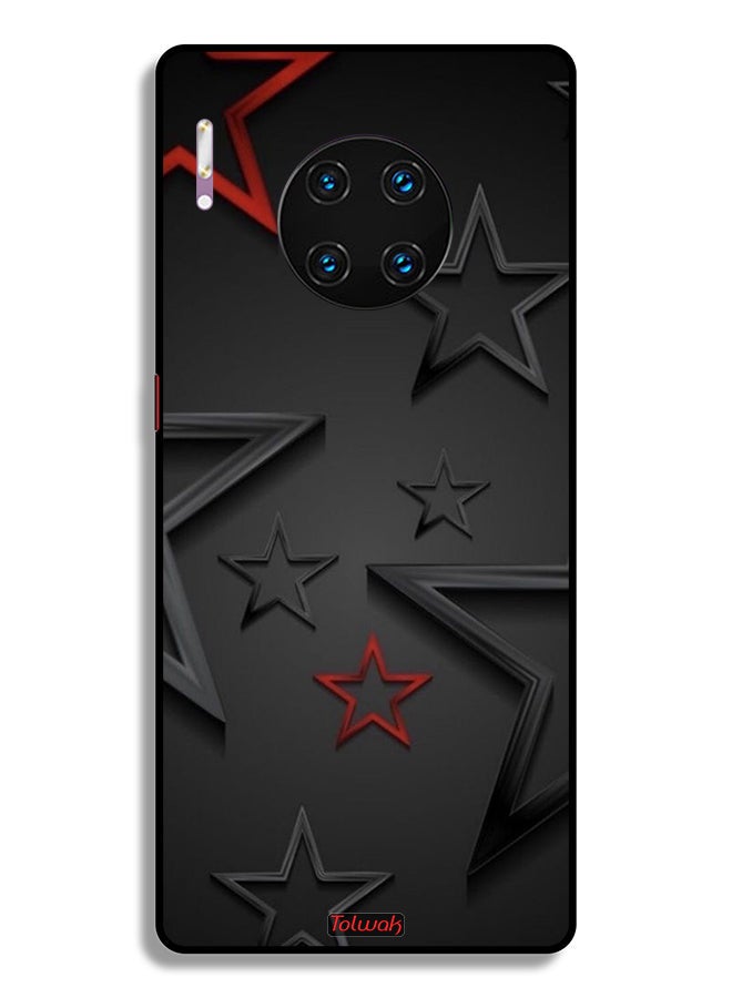 Tolwak Huawei Mate 30 Pro 5G Protective Case Cover Stars Pattern - Image 1