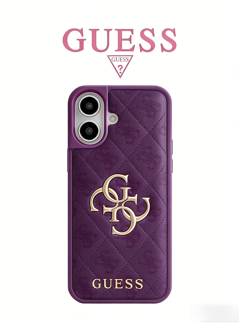 GUESS IPhone 17  cover, with a logo and a leather design approved by the global brand Guess